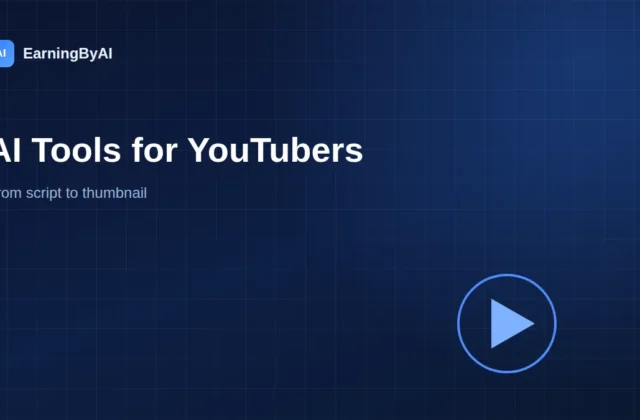 AI Tools for YouTubers, From Script to Thumbnail